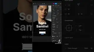 Name drop animation in Figma #apple #figma #tutorial #figmadesign #designer