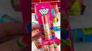 PUSH POP Candy Lip Balm Satisfying Video ASMR! 🍉🍒 