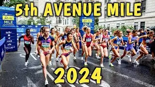 🏃🏾‍♀️ 5th Avenue Mile Run 2024 🏃🏽 Fifth Avenue New York City LIVE