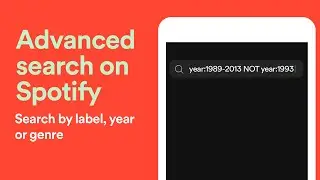 How to use Spotify advanced search
