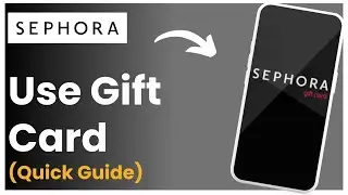 How To Use Sephora Gift Card Online !