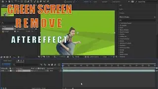 Green screen remove | After Effect |