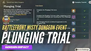 Battefront Misty Dungeon Event : Plunging Trial | Genshin Impact