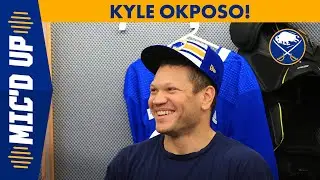 Kyle Okposo Mic'd Up At Practice! | Buffalo Sabres