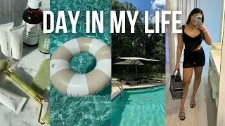 pool day, what's in my pool bag, summer essentials, after sun skincare, amazon haul, pr unboxing
