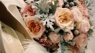 flowerswedding_footage, свадебный букет, футаж, эпизод, скачать футаж