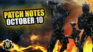 Fallout 76 Patch Notes and Changes from October 10