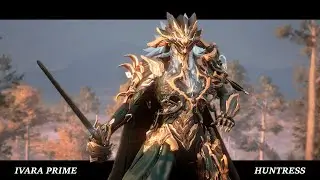 Ivara Prime - The Huntress | Fashion Frame | Warframe