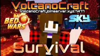 Играем на сервере VOLCANOCRAFT! STRELIVE!