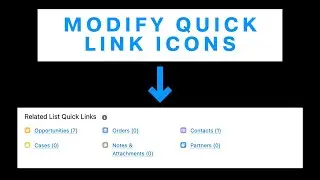 How to Modify Related List Quick Links in Salesforce
