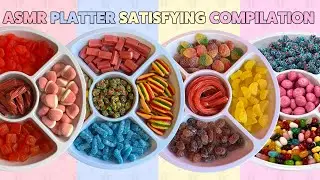 ASMR PLATTER SATISFYING COMPILATION (no talking)