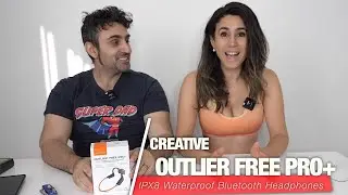 Creative Outlier Free Pro+ | Waterproof Bluetooth Headphones | REVIEW and IPX8 TEST