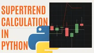 Supertrend Indicator Calculation in Python | Pandas-TA   (2021)