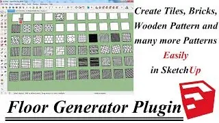 Floor Generator Plugin for Sketchup