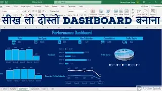 How to Create Dashboard In Excel | Dashboard In Excel | Dashboard Creation in Excel | #NaveenTamta