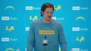 San Diego Chargers QB Justin Herbert Press Conference Heading Into Week 2