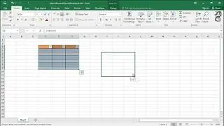 How to Easily Move a Table in Excel