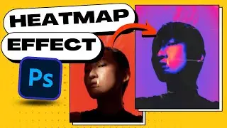 Easily Create a HEAT MAP Effect in Photoshop! (Infrared Thermal Gradient)
