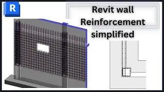 Wall Reinforcement in Revit ||Revit tutorials for Rebar placement on walls