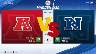 Madden NFL 20 Gameplay Superstar Pro Bowl - Drew Brees vs. Patrick Mahomes