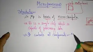 Microprocessor | Introduction | MPC | Lec-1 | Bhanu Priya