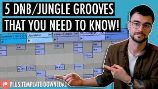 5 Drum & Bass / Jungle Patterns You NEED to Know [+ Template DL]