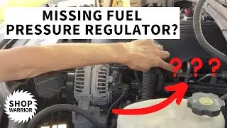 Missing fuel pressure regulator on 2005 Chevy Suburban: FOUND!