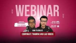 Webinar: How to Create Training Videos with AI