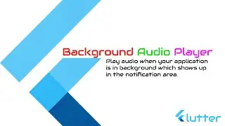 #googleflutter  Background Audio Player in Flutter, Play Audio when app is in background