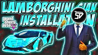 LAMBORGHINI SIAN FKP 67 EASY INSTALLATION | OPEN IV METHOD | GTA V MOD