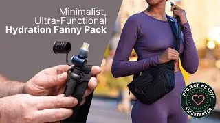 Flood Packs: Sleek, Minimalist Hydration Fanny Pack