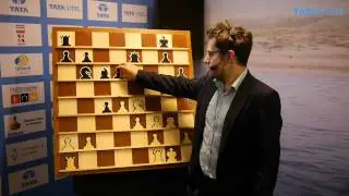 Tata Steel Chess 2012 - Analysis - Levon Aronian shows his win against Giri round 10