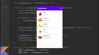 Android Recyclerview With Search/Filter and OnClickListner (part2)