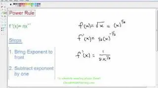 Derivatives basic examples - Calculus