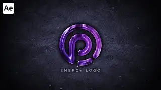 Metal Glossy Logo Animation With Particles After Effect | After Effect tutorial