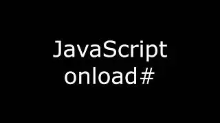 JavaScript onload event example