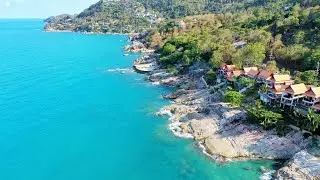 COVID-19 - Chaweng Noi, Koh Samui, Thailand - Aerial 4K Video - DJI Mavic 2 Pro