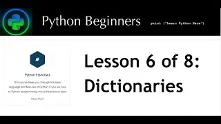 Python Dictionaries For Beginners