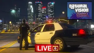 LSPDFR LIVE - LAPD Live Night Patrol - NVE Graphics Mod