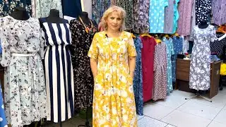КРАСИВЫЕ ПЛАТЬЯ 👗 КОЛЛЕКЦИЯ ЛЕТО-ОСЕНЬ 2022🌸Рынок Садовод Москва