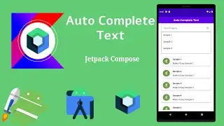 How to implement Auto Complete Text in Jetpack Compose | TextField | Android | Make it Easy