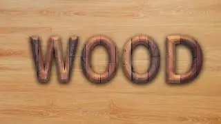 How to Create  Viral Wood Texture Effect in Photoshop