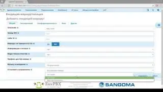 FreePBX. Первые шаги: Настройка подключения к провайдеру в  FreePBX