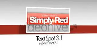 After Effects Simply Red Template