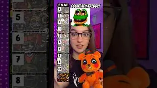 How Many Times is Toy Freddy in this Video?? #fnaf #fivenightsatfreddys #shorts