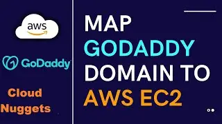 How to connect Godaddy Domain Name with AWS Route 53,EC2 instance  2023 in Hindi @cloudnuggets5521