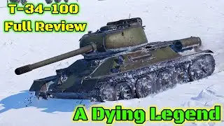 T-34-100 Full Review - Should You Buy It? The Soviet Glass Cannon [War Thunder]