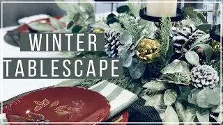 Winter Tablescape Ideas | Simple Winter Decor 2020