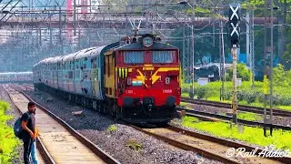 46 YEARS OLD TRAIN | JAYANTI JANTA EXPRESS | MUMBAI KANYAKUMARI EXPRESS| WCAM 2