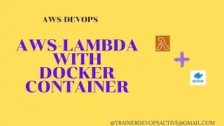 Explained How AWS Lambda work with Docker Container and ECR | AWS Lambda Tutorial in Hindi